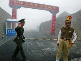 India and China at the border