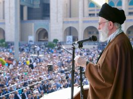 Ayatollah Ali Khamenei gave Friday sermon in five years