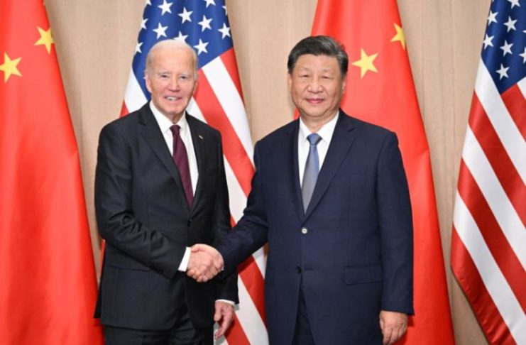 President Xi Jinping met US President Joe Biden for the last time.