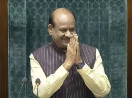 Om Birla is the speaker for the second time